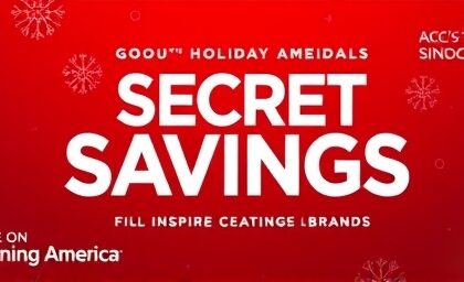Getimg Abcs Secret Savings Launches Exclusive Holiday Deals For Good Morning America Viewers Unmissable Discounts On Top Brands 1763811856