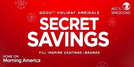 Getimg Abcs Secret Savings Launches Exclusive Holiday Deals For Good Morning America Viewers Unmissable Discounts On Top Brands 1763811856