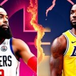 Getimg Battle Of La Ignites James Hardens Clippers Challenge Lebron James Surging Lakers In High Stakes Showdown 1764166953