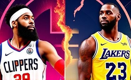 Getimg Battle Of La Ignites James Hardens Clippers Challenge Lebron James Surging Lakers In High Stakes Showdown 1764166953