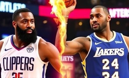 Getimg Battle Of La Ignites James Hardens Clippers Challenge Lebrons Dominant Lakers In Crucial Showdown 1764166900