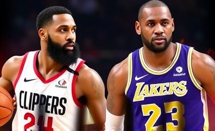 Getimg Battle Of La Ignites James Hardens Clippers Challenge Lebrons Dominant Lakers In High Stakes Showdown 1764171417