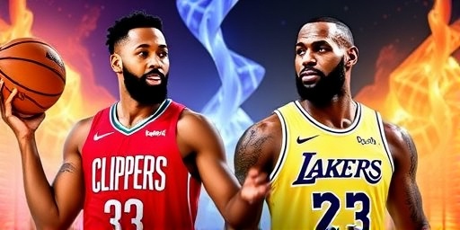 Getimg Battle Of La Ignites James Hardens Clippers Face Lebron James Dominant Lakers In High Stakes Showdown 1764166917