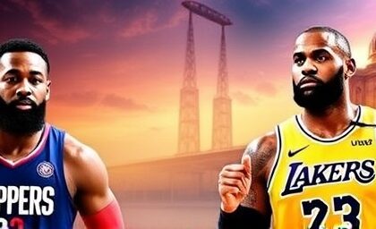 Getimg Battle Of La Ignites James Hardens Clippers Face Lebron James Lakers In High Stakes Showdown 1764167430