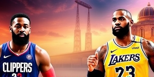 Getimg Battle Of La Ignites James Hardens Clippers Face Lebron James Lakers In High Stakes Showdown 1764167430