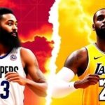 Getimg Battle Of La Ignites James Hardens Struggling Clippers Challenge Lebron James Dominant Lakers 1764166893