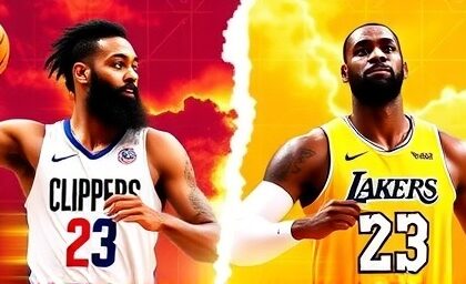 Getimg Battle Of La Ignites James Hardens Struggling Clippers Challenge Lebron James Dominant Lakers 1764166893