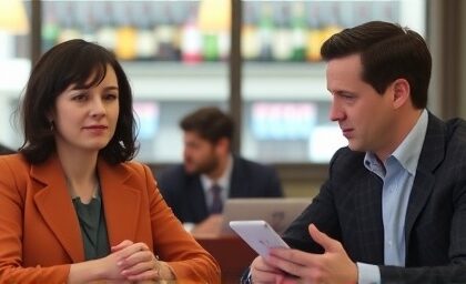 Getimg First Look Claire Foy And Jack Oconnell Channel 1970s Media Titans In Danny Boyles Ink Biographical Drama 1763800534