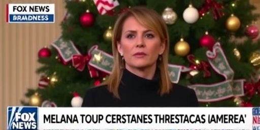 Getimg Fox News Broadcast Fail Camera Glitch Blurs Melania Trump At White House Christmas Tree Ceremony 1764013432