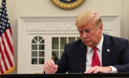 Getimg President Trump Signs Continuing Resolution U.s. Treasury Resumes Operations After Funding Standoff 1764167742