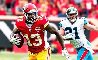 Getimg Tershawn Whartons Quick Thinking Avoids Penalty In Chiefs Panthers Thriller Sports Illustrated Daily Sports Roundup 1764166940