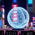 Getimg Times Squares New Constellation Ball Largest Ever With 5000 Waterford Crystals Lights Up Nyc New Years Eve 1764013451